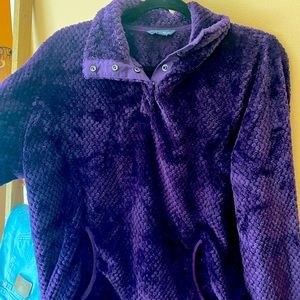 Eddie Bauer Purple Pullover
